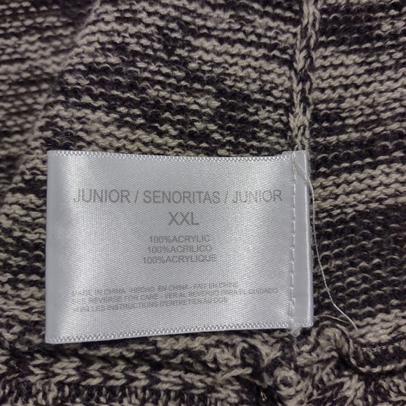 l.e.i XXL Brown Tan/ Cream Sweater - Picture 3 of 7